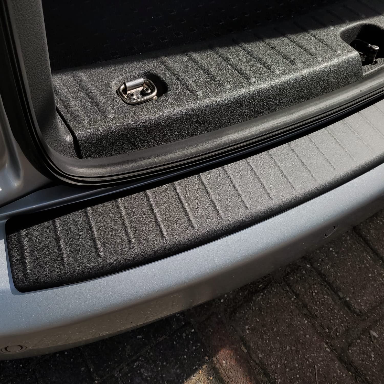 ABS Ladekantenschutz in Schwarz für Hyundai Kona (2017)