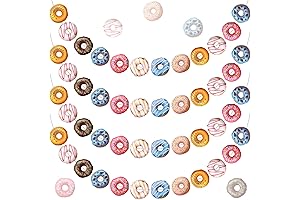 Donut Theme Party Banner for a Sweet Celebration with Dad