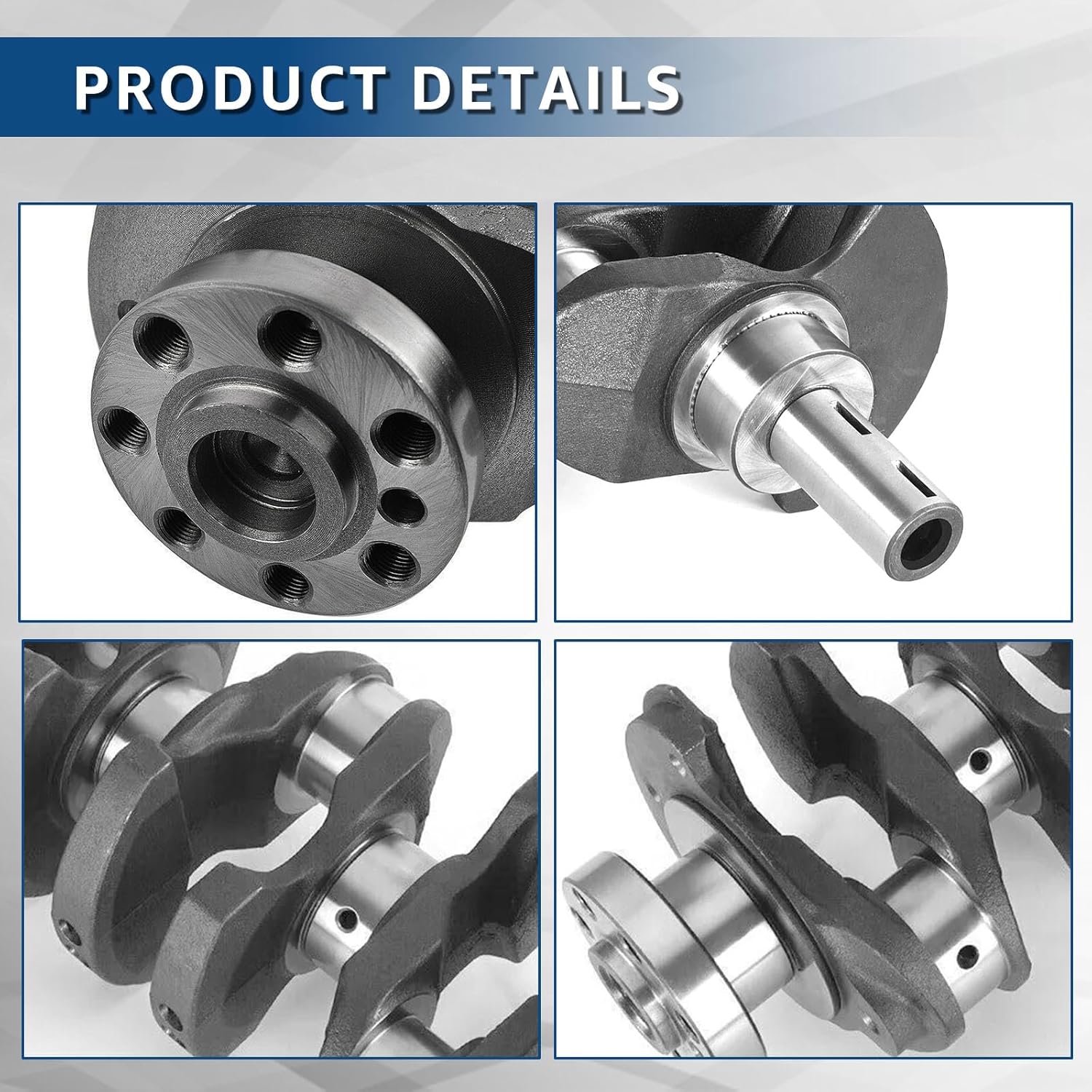 2.0T Crankshaft Connecting Rods Bearings Kit Compatible with Hyundai Kia Genesis Coupe Santa Fe Sonata Optima Sportage 2.0 TURBO G4KH G4KF 2008-2016 23111-2G400 23510-2G440