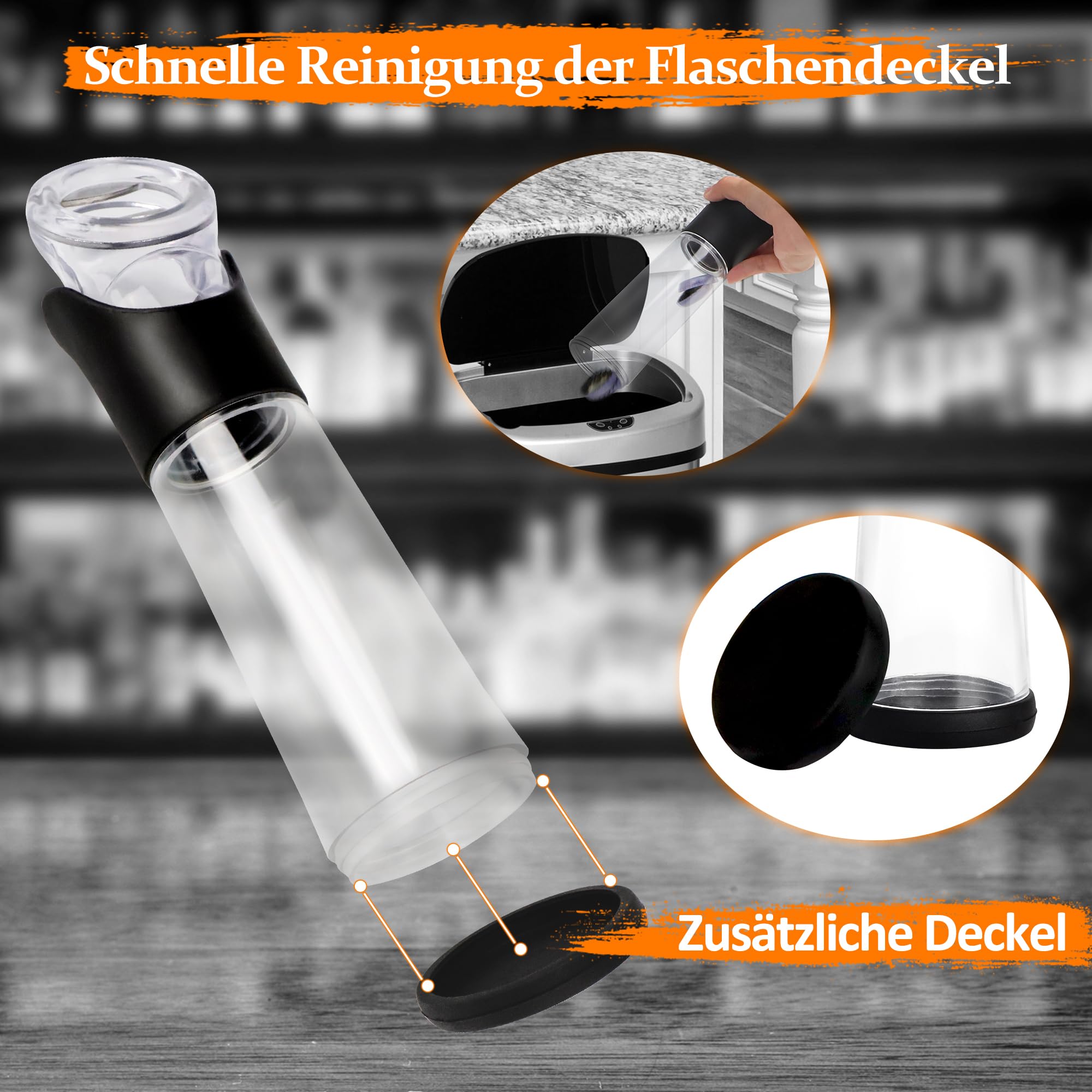 4 abridores de botellas grandes con recipiente colector, regalos para