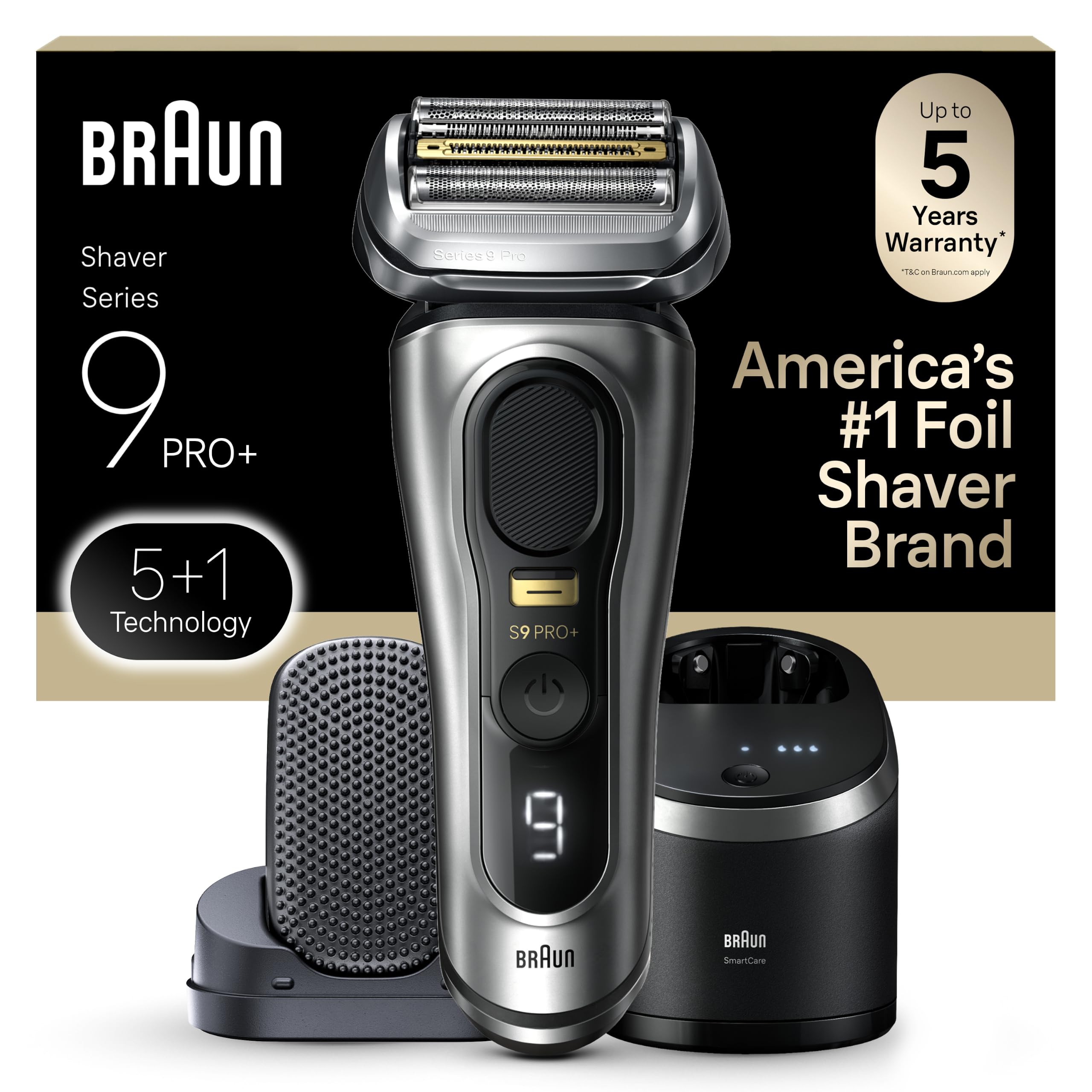 Braun Series 9 Pro ➕シェーバー Amazon.com: Braun Series 9 PRO Electric Shaver for Men, Wet & Dry