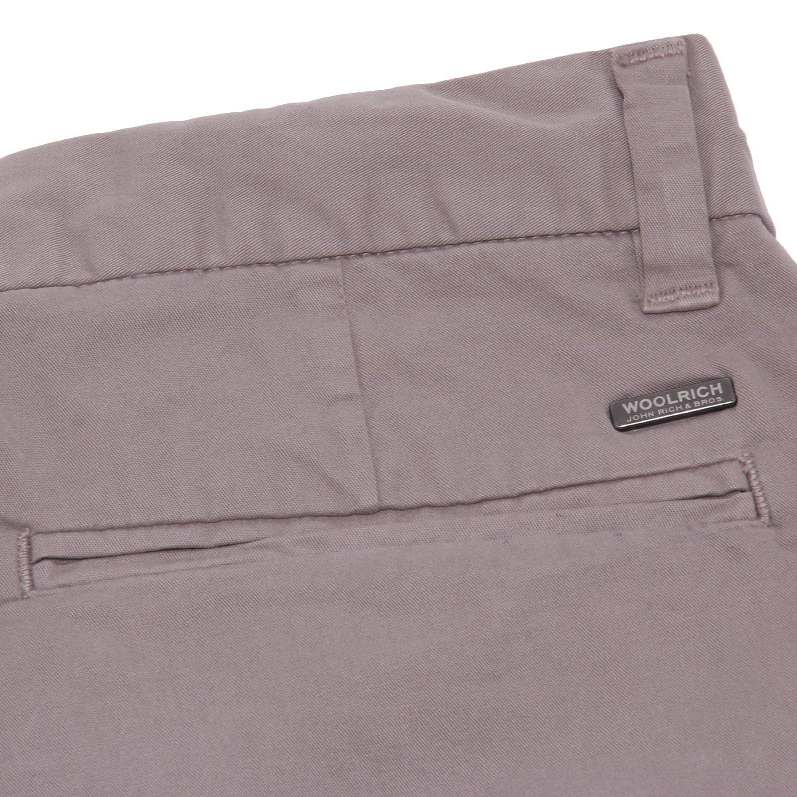 WOOLRICH 5130AB bermuda bimbo BOY STRETCH grey garment dyed shorts kid