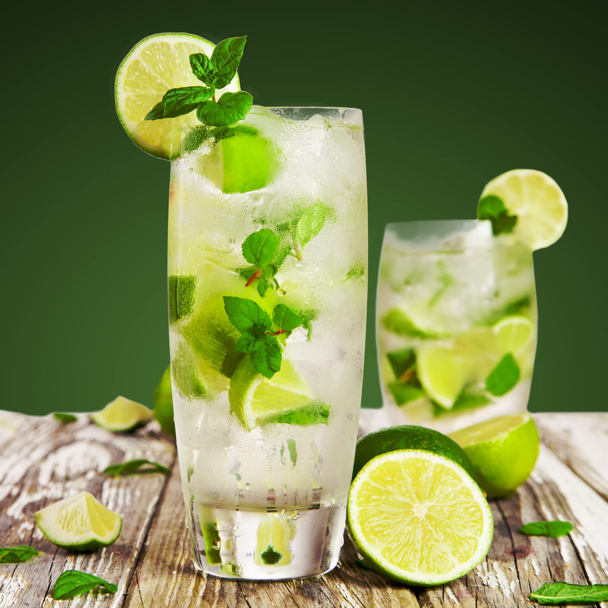 Mojito Preparado Bag in Box 9L Listo para Tomar de “Destilerías Riojanas” a base de Ron, Zumo Limón, Azúcar y Menta. Cómodo, práctico, rentable, Ideal para bares y eventos