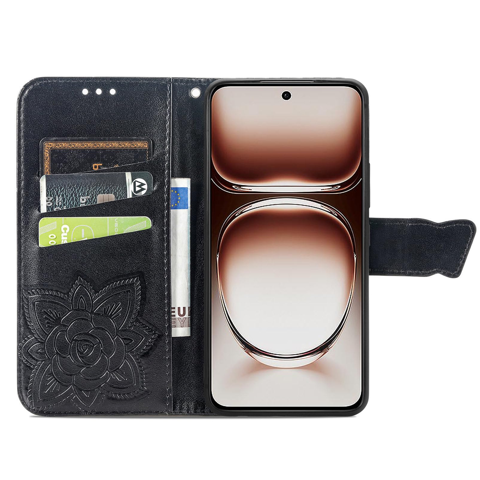 Handyhülle Für Xiaomi Redmi 14C/14R/A3 Pro/A4/Poco C75 – Klapphülle Mit Standfunktion & 3 Kartenfächern