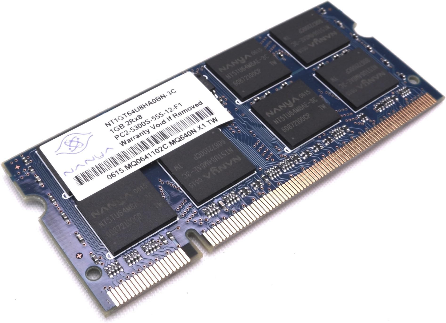 1GB DDR2 RAM PC2-5300 200-Pin Laptop SODIMM