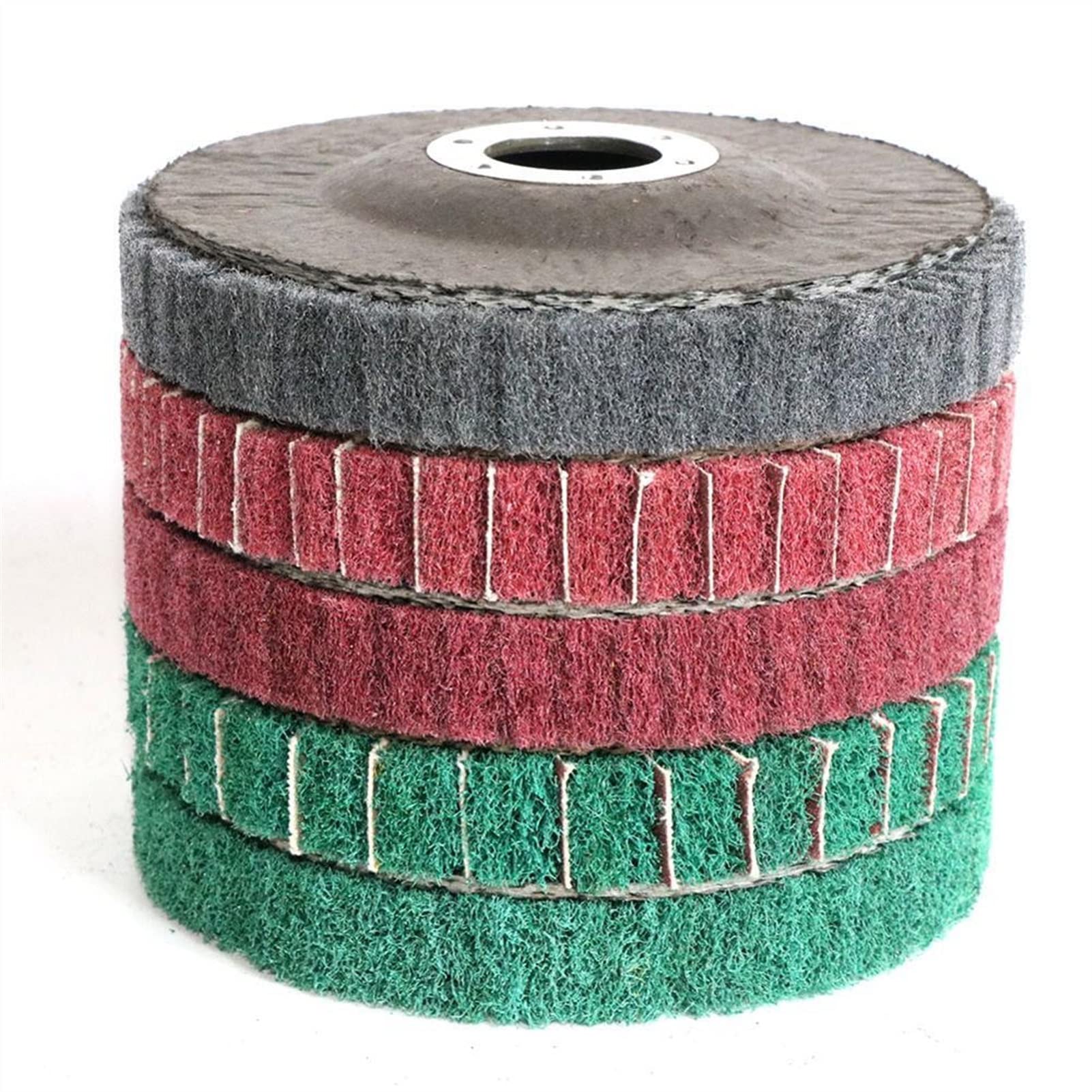 Tarcze listkowe 4-1/2"X7/8" Nylonowe włókno polerskie tarcze szlifierskie 115 * 22 mm(Grit 320,5Pc-115 * 22Mm)