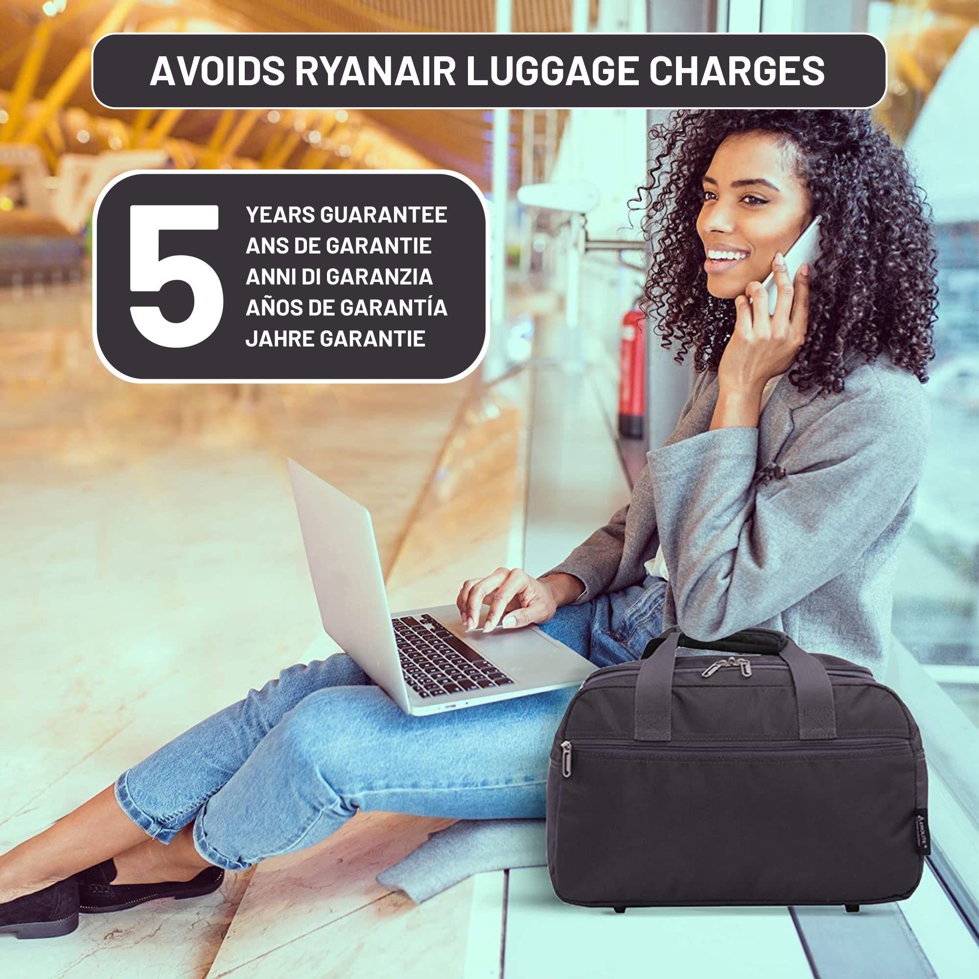 Buy New Summer 2022 Ryanair Cabin Bags 40x20x25 Maximum Size Foldable