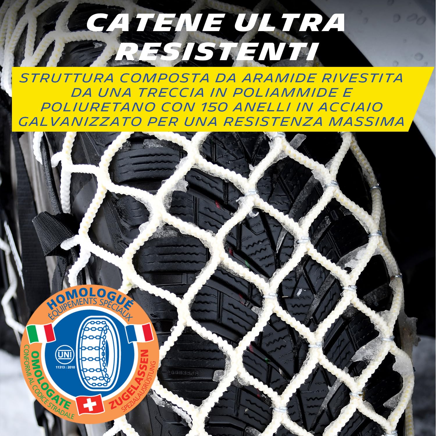 Michelin Easy Grip Limited Catene Neve Composite Rapido Montaggio E16