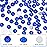 Novani Royal Blue Rhinestones, Flatback Loose Gemstones 1440pcs Glass Crystal Bulk for Clothes Shoes Crafts Makeup Nail Art and DIY Decorations(SS6, Sapphire)