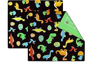 Kids Reusable Dinosaur Placemats