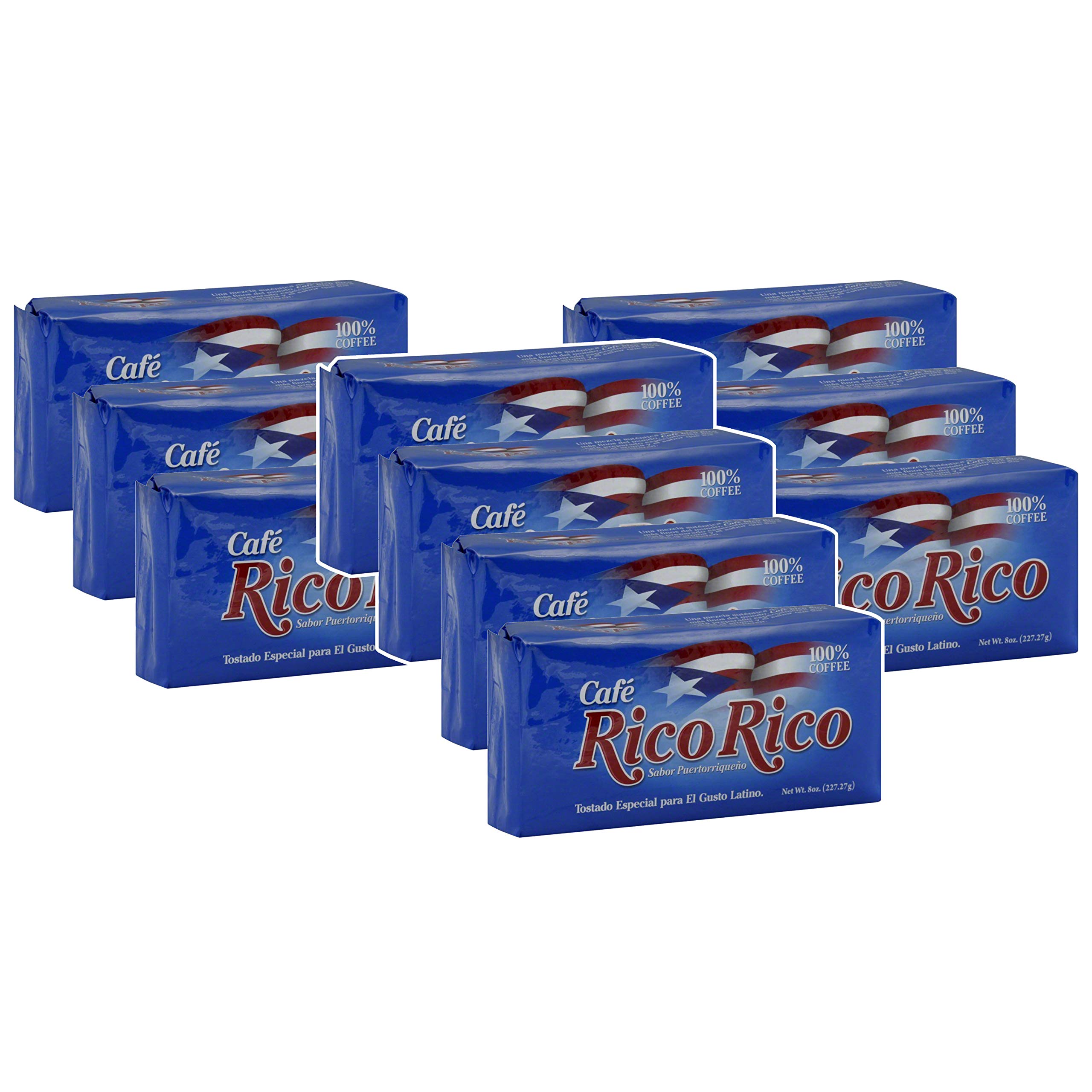 Amazon.com : Rico Rico Espresso Ground Puerto Rican Coffee 10 Pack