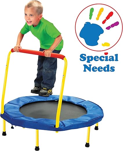 the original toy company fold and go trampoline