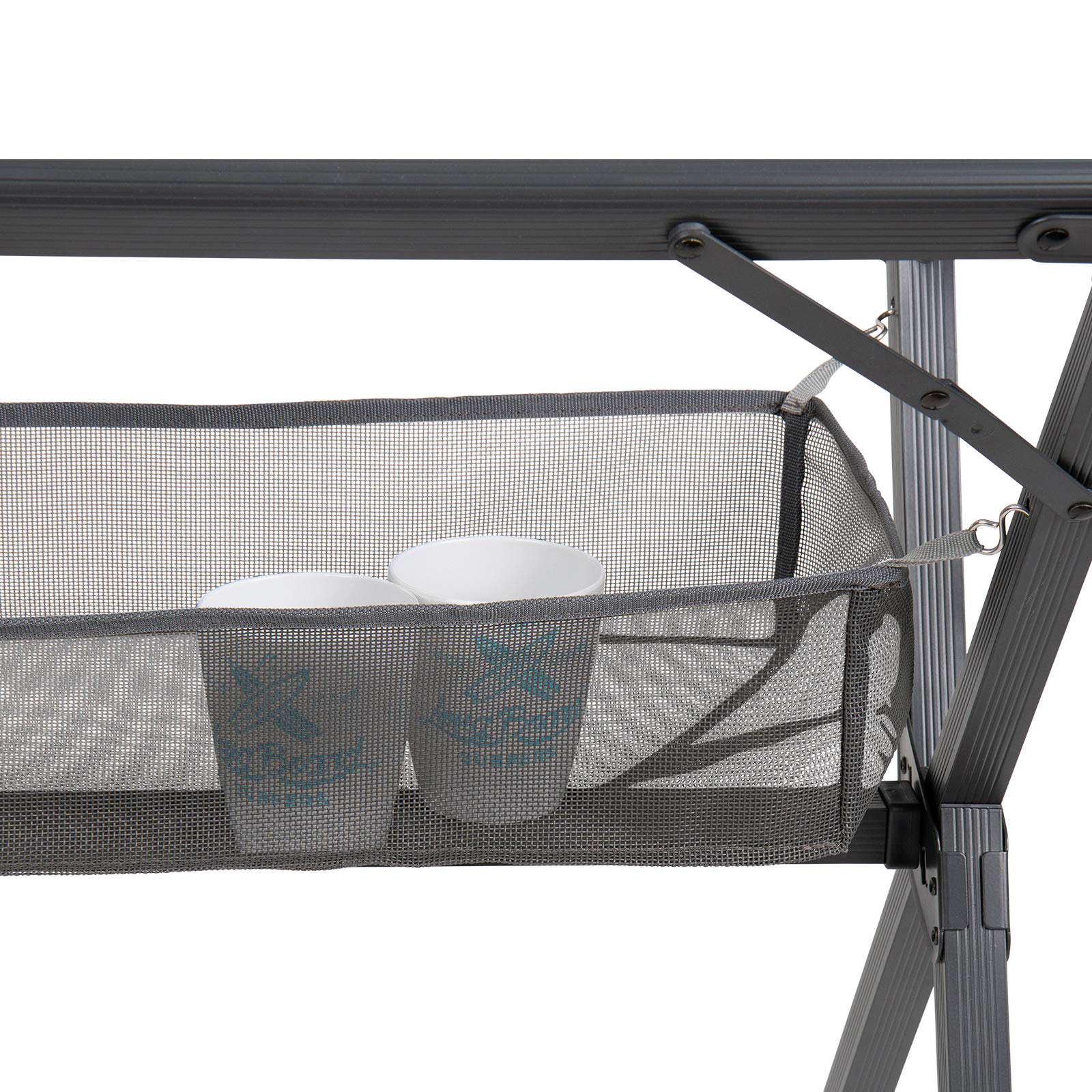 Bambus Rolltisch Mendoza | 110x70cm | kleines Packma | Aufbewahrungsnetz :  Amazon.de: Sport & Freizeit