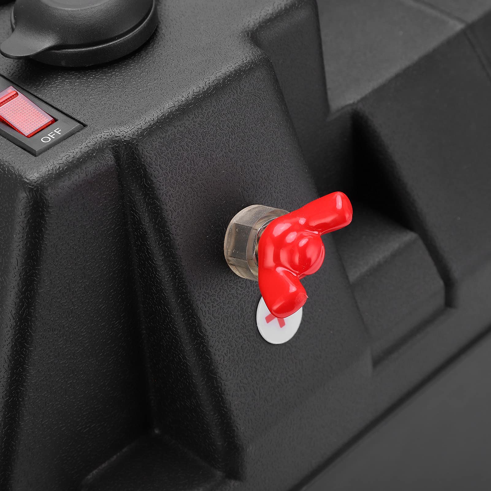 Centrum zasilania akumulatorowego silnika do trolingu Wielofunkcyjny pojemnik na akumulatory z ładowarką USB i portem 12 V do jachtu RV Akcesoria do łodzi morskich Materiał ABS