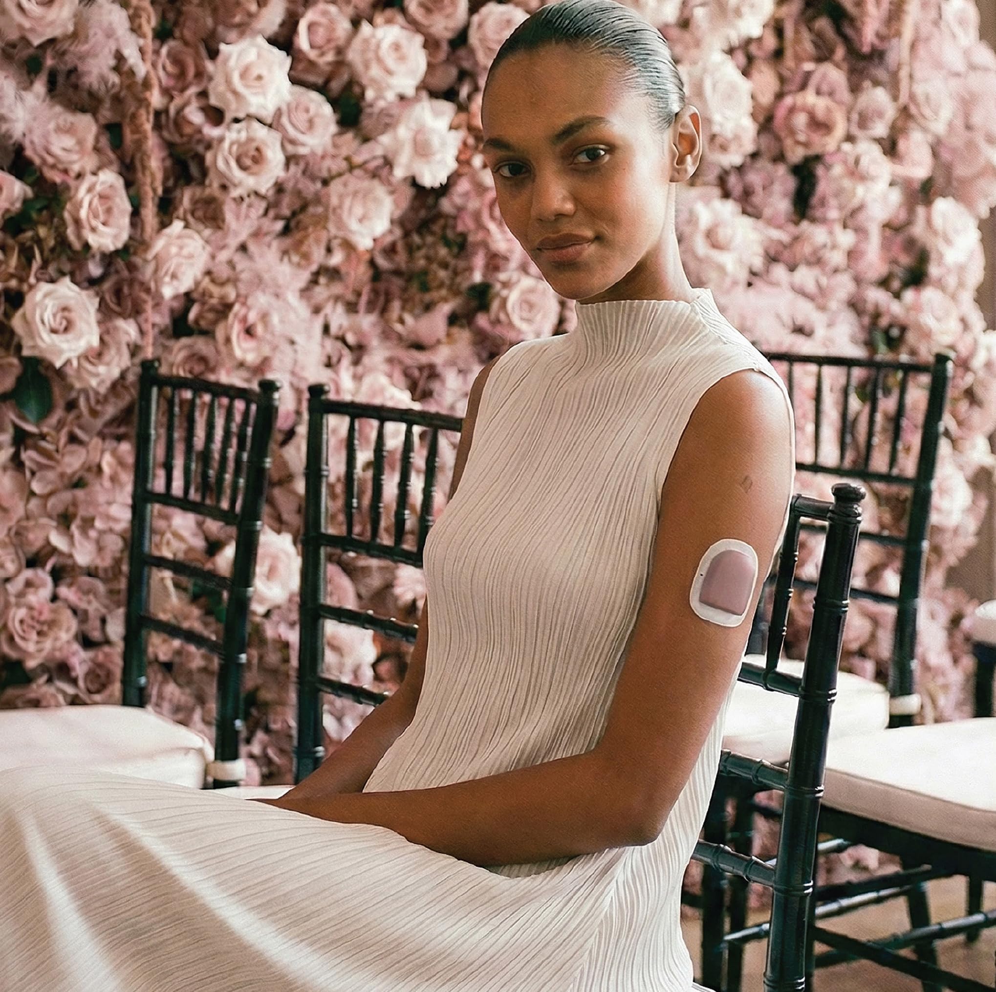 Housse Omnipod réutilisable - Mince, profil bas, finition mate pour pompe à insuline diabétique (blush)