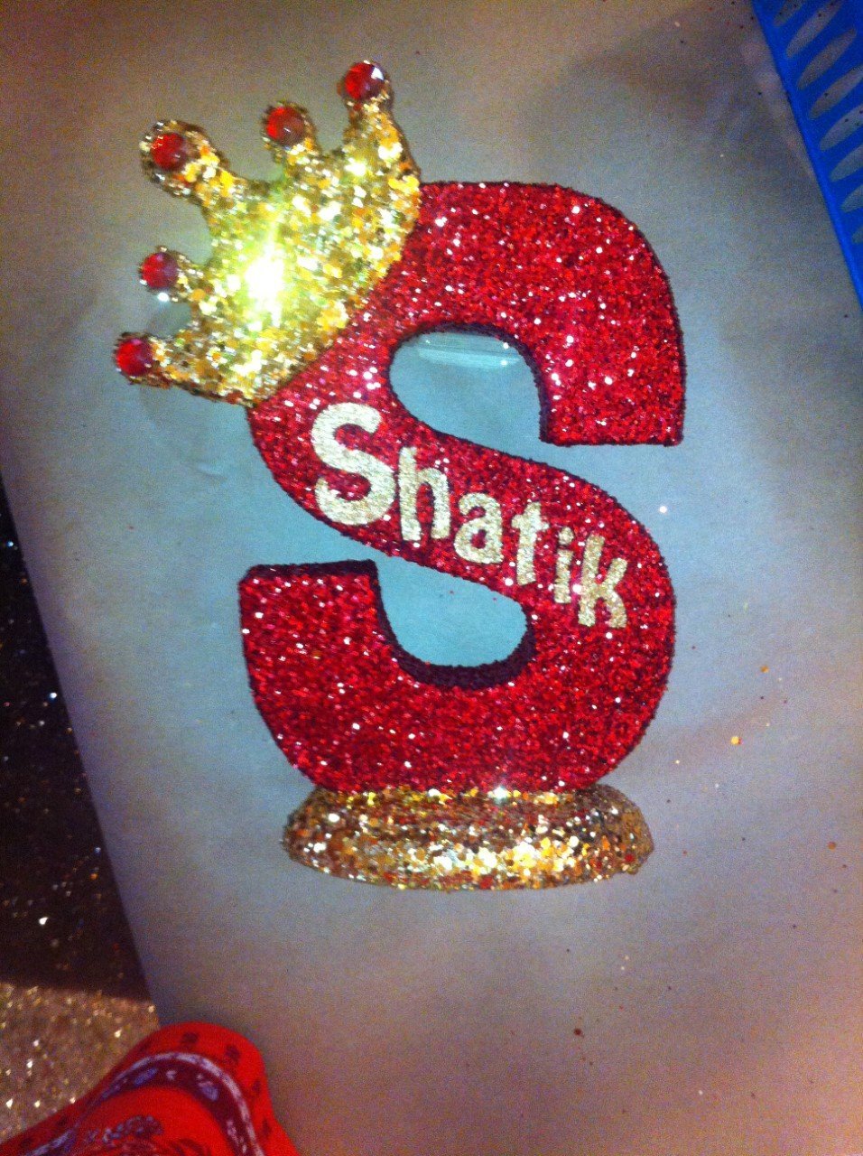 Buy Personalized Royal themed centerpieces for baby shower centerpieces