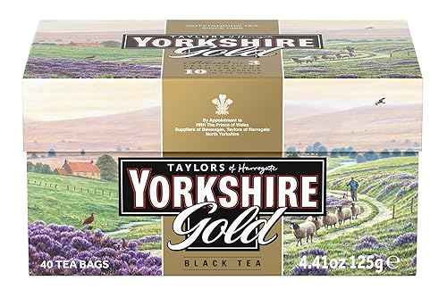 Miniatura 8 de Taylors of Harrogate Yorkshire Gold, 160 bolsitas de té y hojas sueltas Yorkshire Gold, 8.8 onzas
