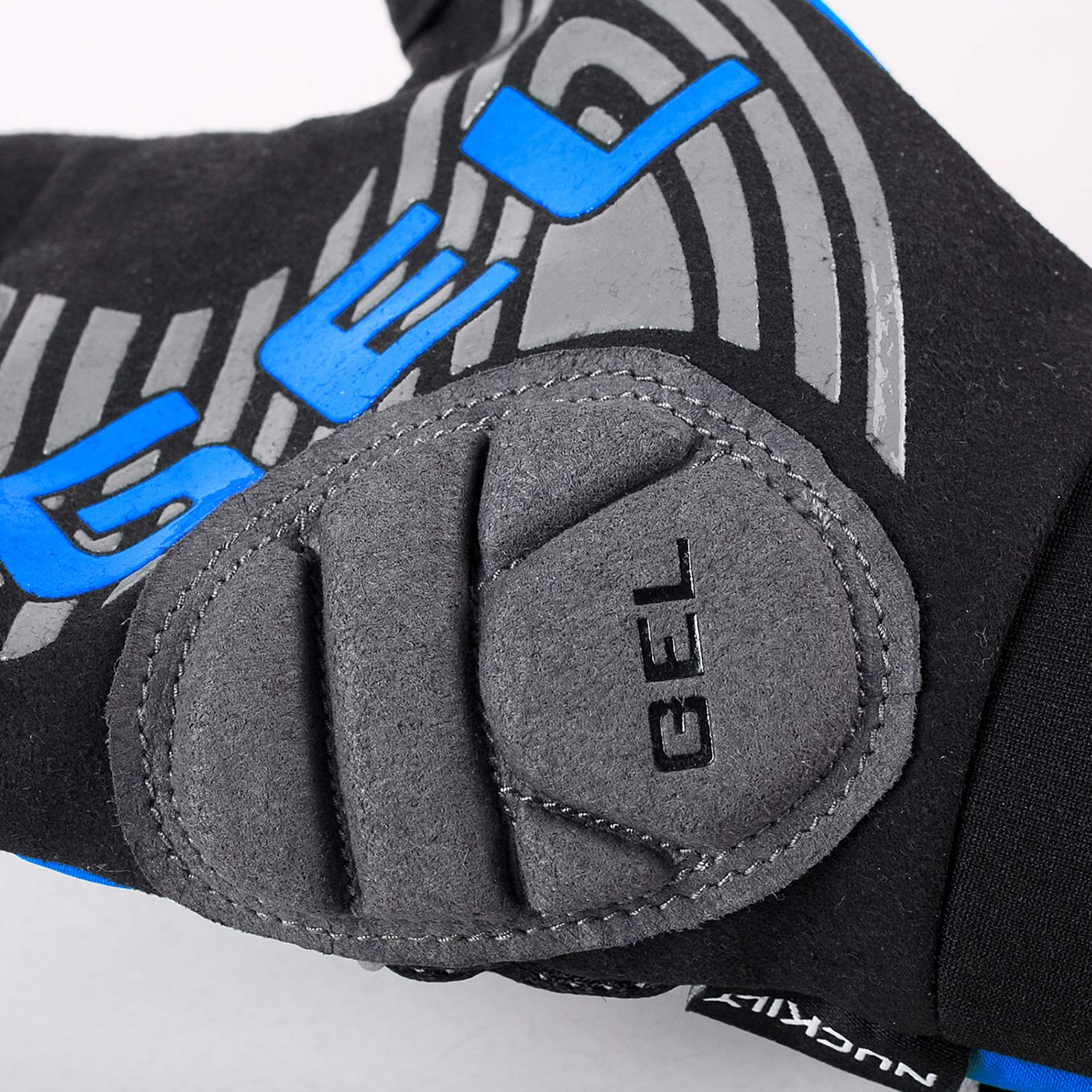 NUCKILY Guantes de ciclismo para hombre con pantalla táctil, forro polar térmico grueso, unisex, para deportes de invierno, bicicleta de montaña, antideslizantes, para pantalla táctil, guantes MTB