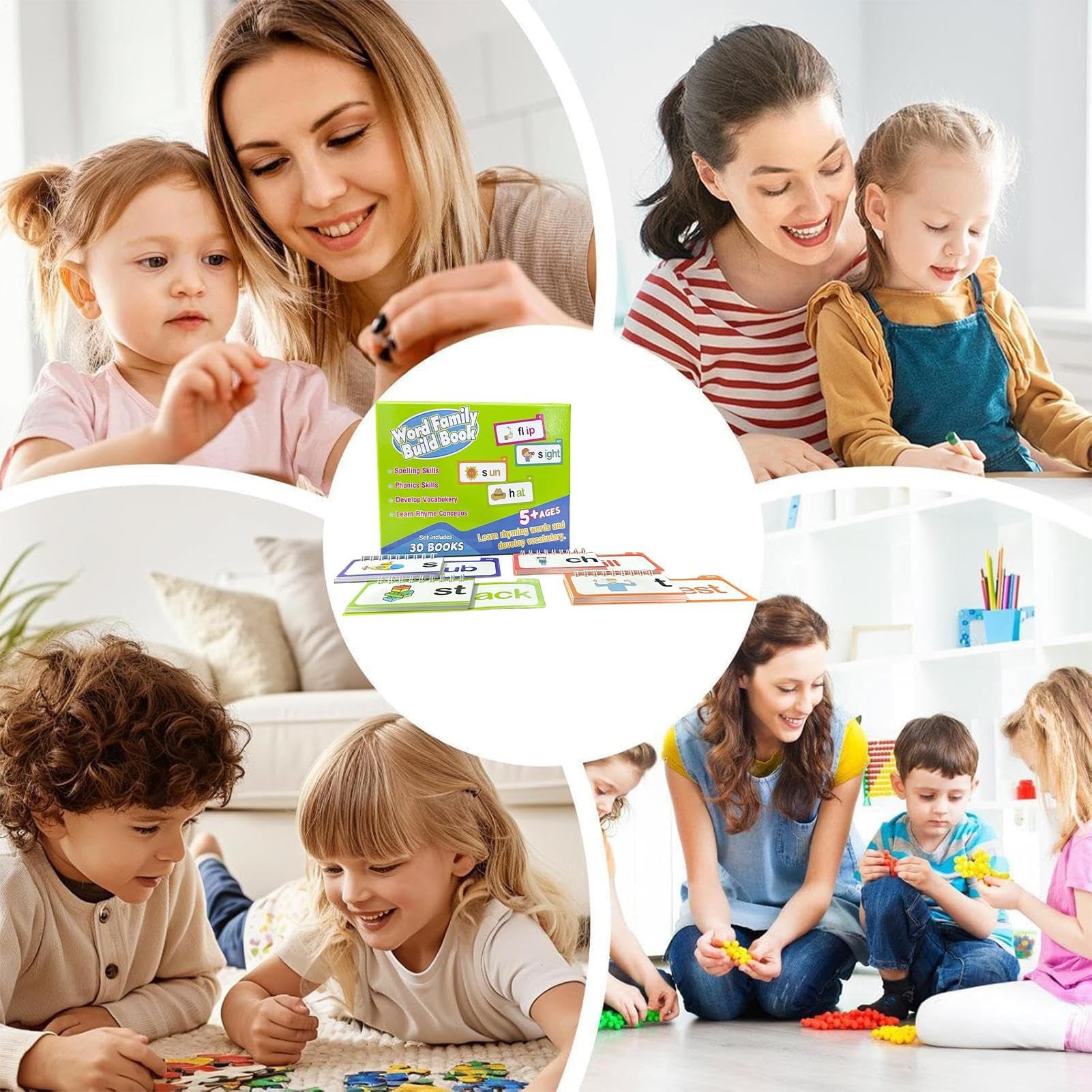 Buch Für Den Aufbau Von Wortfamilien Pädagogisches Spielzeug Zum