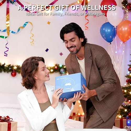 Miniatura 7 de Breo N5 Mini masajeador de cuello con calor, masajeador eléctrico para cuello y hombros, masajeador de hombros Shiatsu, almohada de masaje para