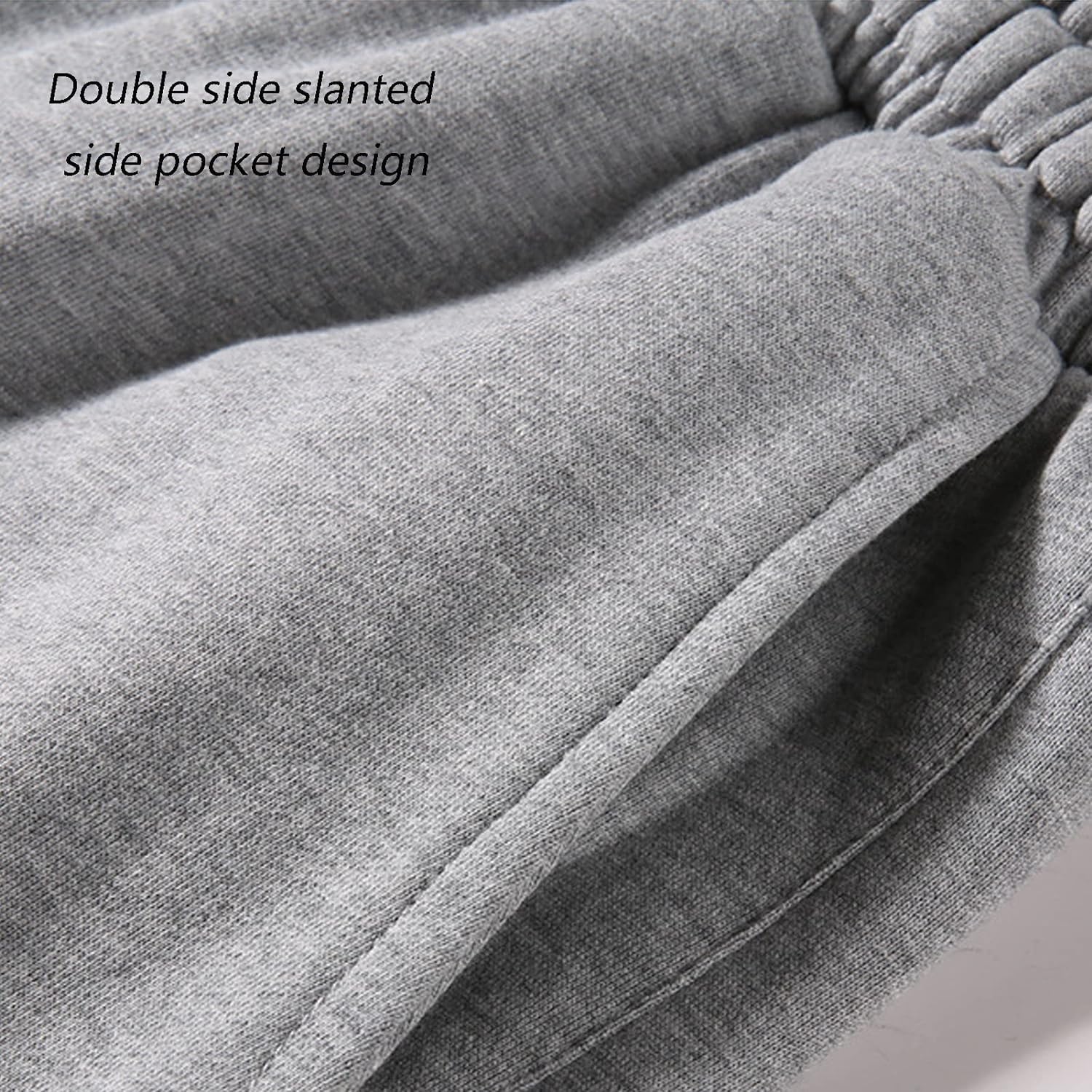 Pantaloni Sportivi da Uomo con Bottoni Automatici Laterali Pantaloni da Jogging Fitness Sportivi for Sport, Tempo Libero, Jogging