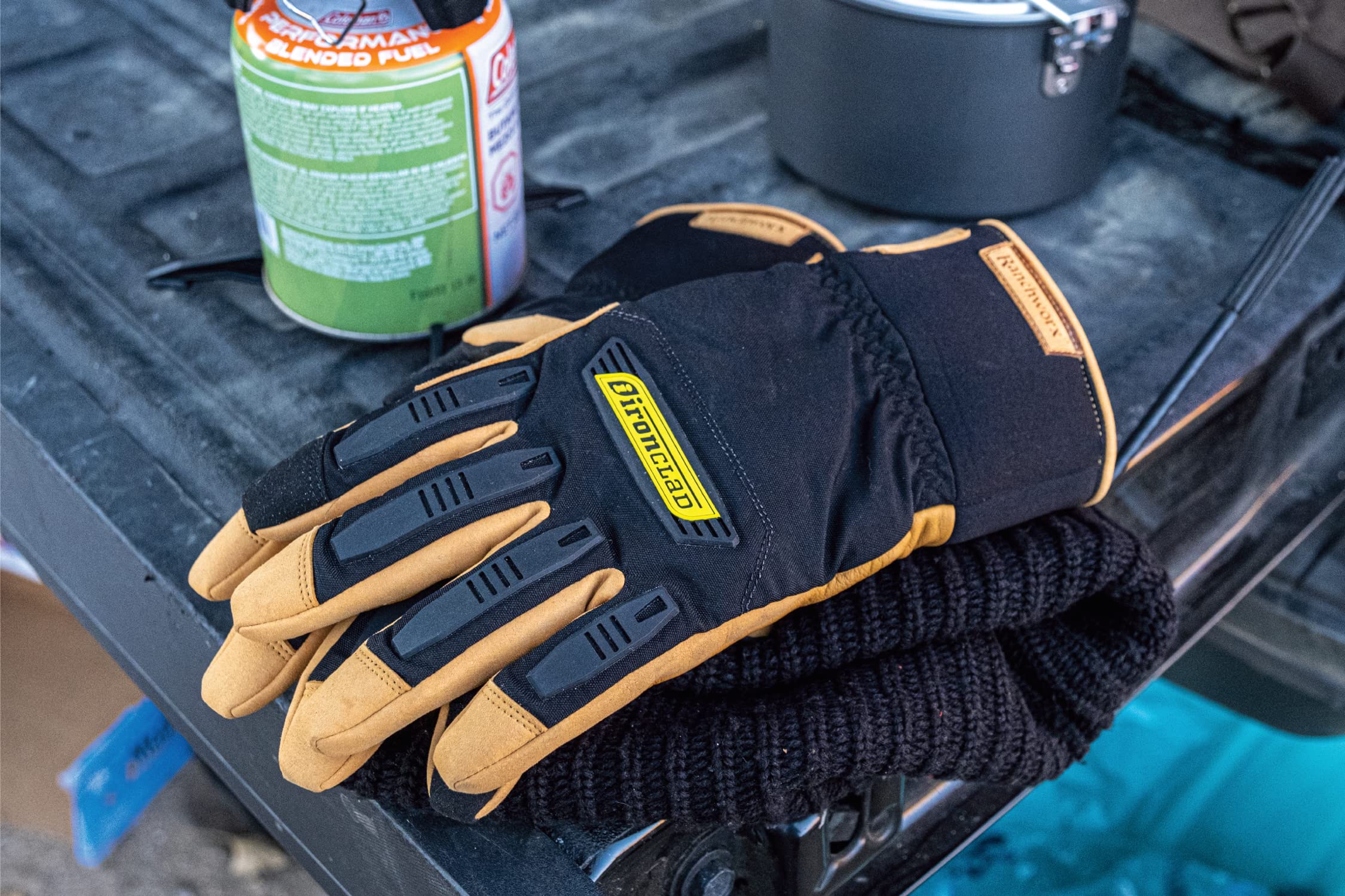 Ironclad Ranchworx Cold Condition Winter Work Gloves RWCC, Full