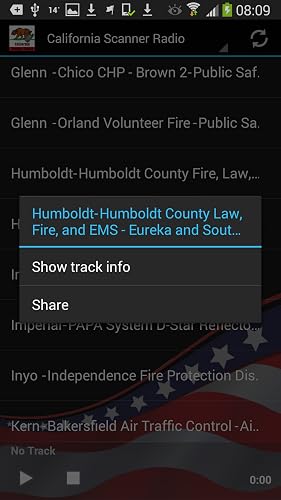 California Scanner Radio - Police, Fire, EMS + NOAA & ATC