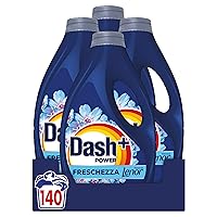 Dash Power Detersivo Liquido Lavatrice, 140 Lavaggi (4x35)