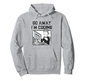 Go Away I'm Coding Programmer Computer Admin Developer Nerd Pullover Hoodie