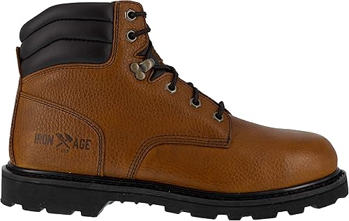 Miniatura 8 de Iron Age Retroexcavadora EH Punta de Acero Negro 11.5 W, Negro -