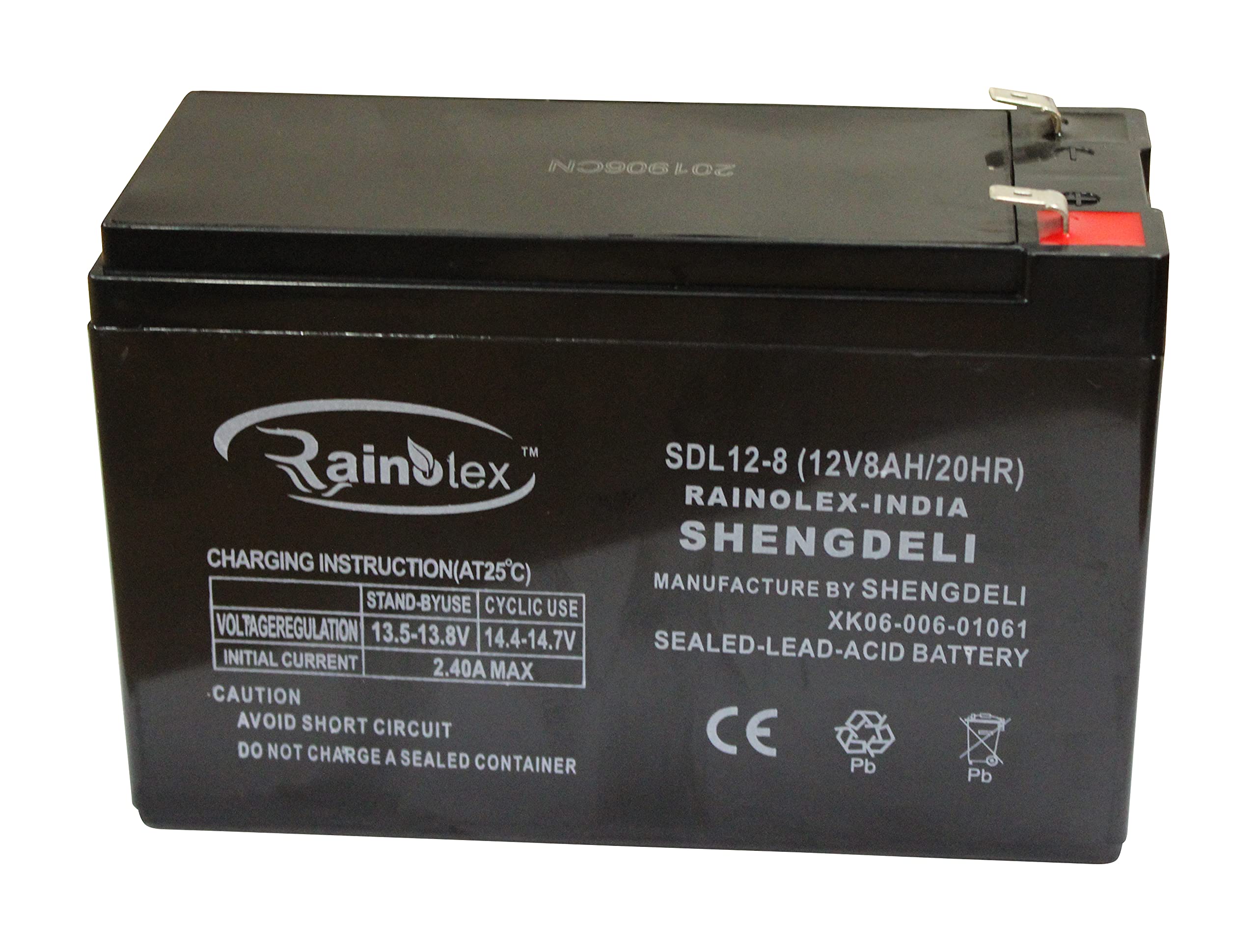 Bateria Pulverizador 12V 8AH