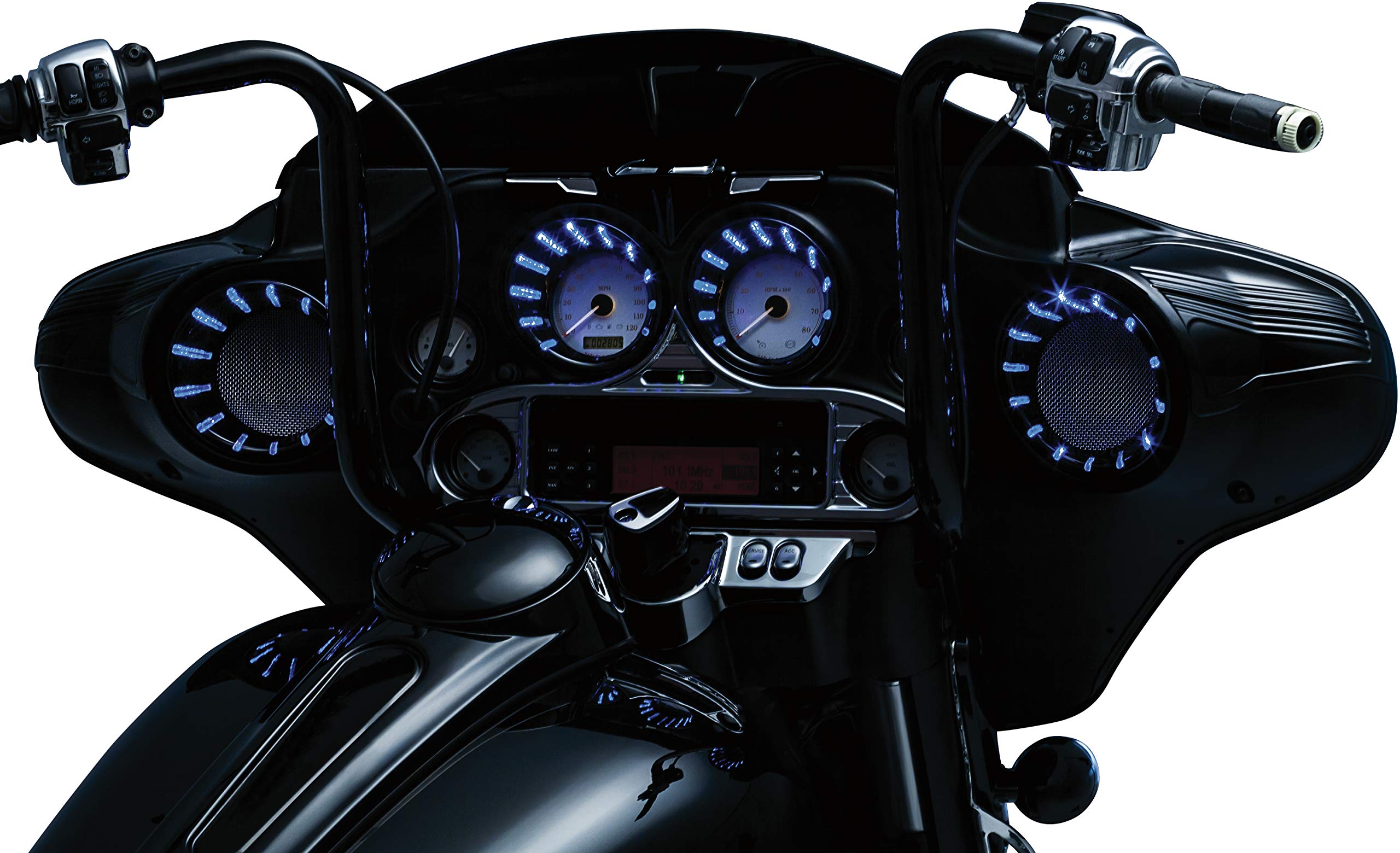 Amazon | Kuryakyn 7288 オートバイアクセントアクセサリー LED