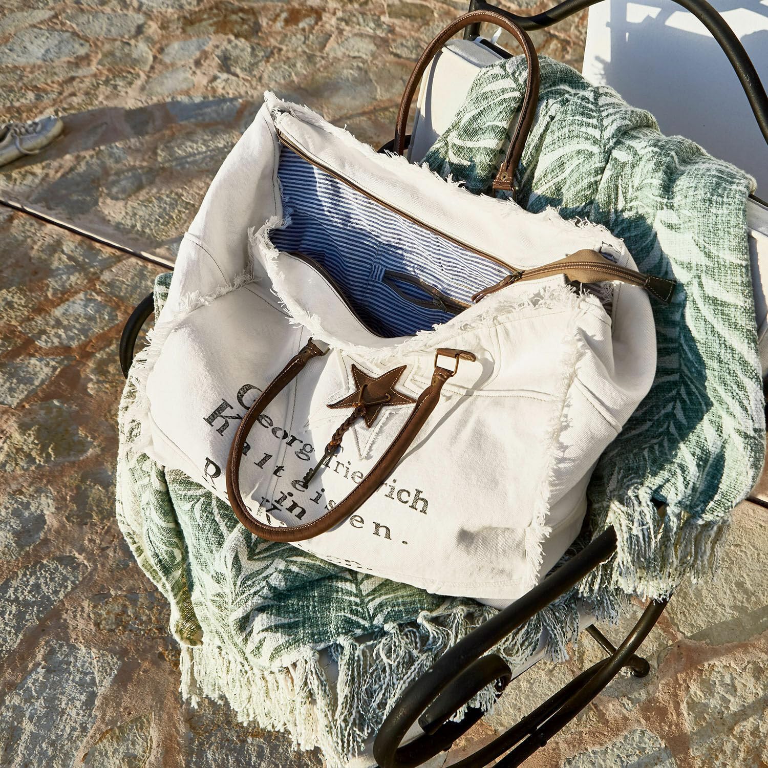 Loberon Tasche Friedrich, weiß