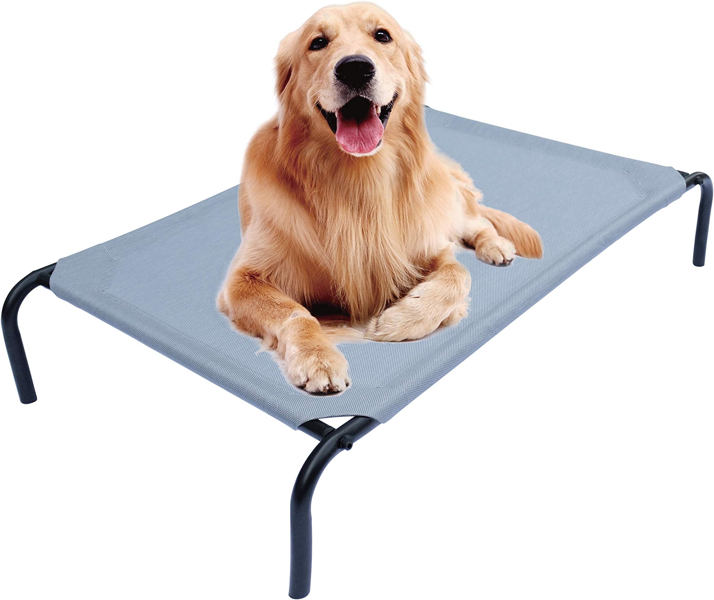 Coolaroo The Original Cooling Elevated Dog Bed, Indoor and