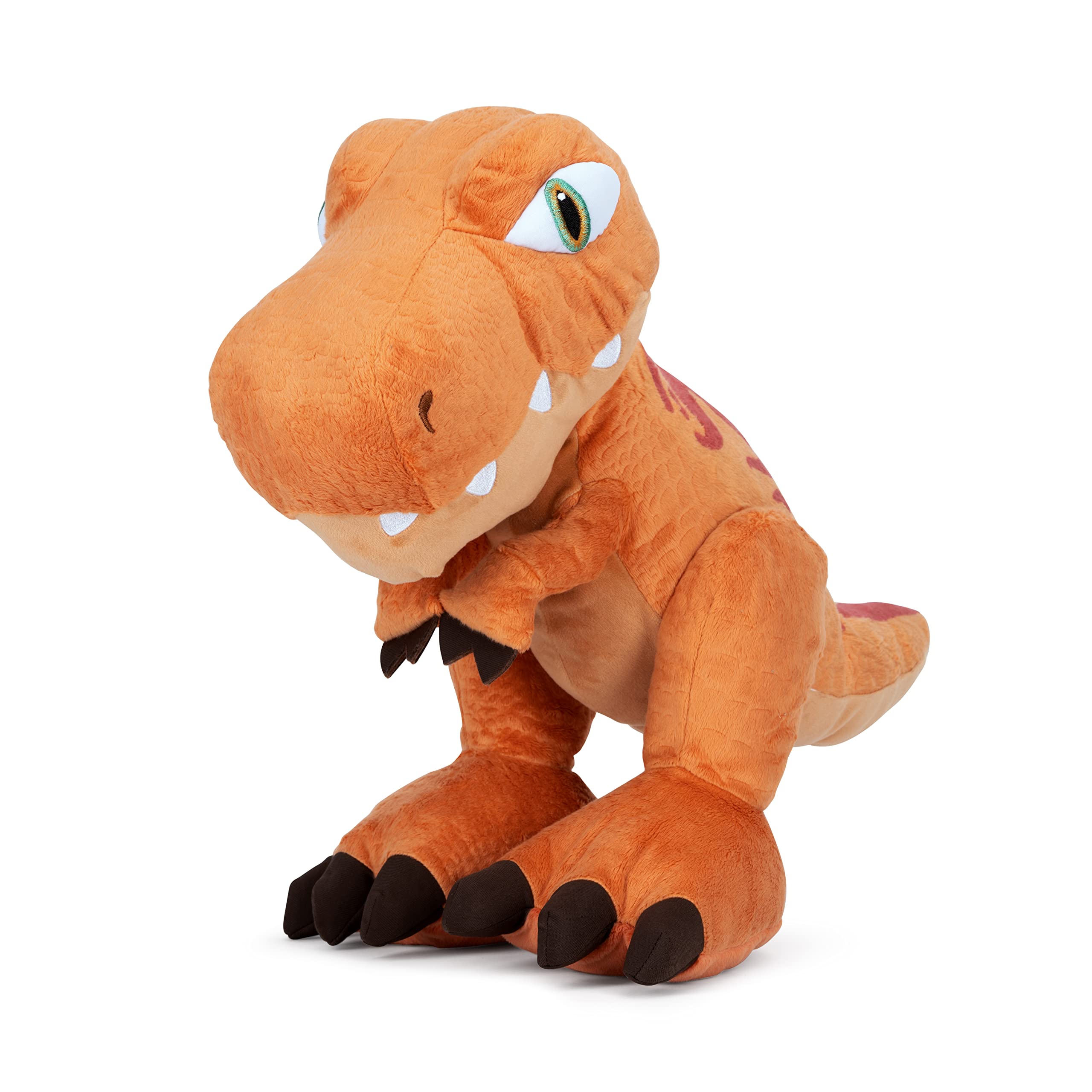 T-Rex Fluffy Pluche Knuffel Groen - 17 cm