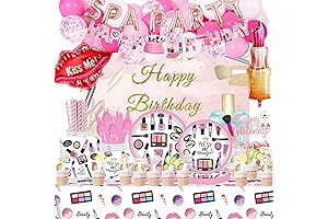 All-Inclusive Spa Party Essentials for Young Divas: 233-Piece Spa Salon Kit