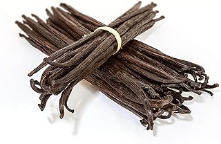 25 Madagascar Vanilla Beans - Whole Extract Grade B Pods for Baking, Homemade Extract, Brewing, Coffee, Cooking