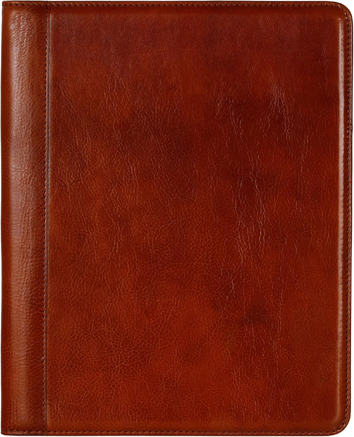 Time Resistance Leather Portfolio – Tablet size Leather Document Case – Small Briefcase Made in Italy