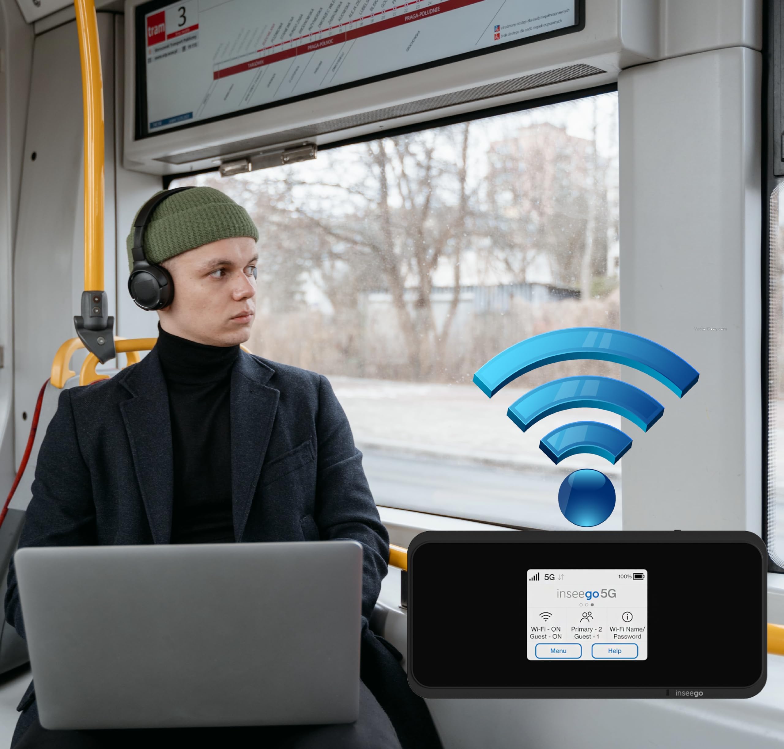 Amazon.com: Inseego 5G MiFi M2000 Mobile Hotspot, T-Mobile