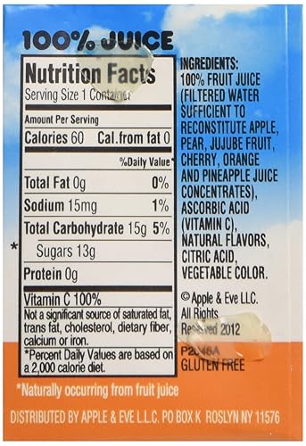 Miniatura 3 de Apple & Eve 100% Jugo Elmo's Ponch, 8 ct