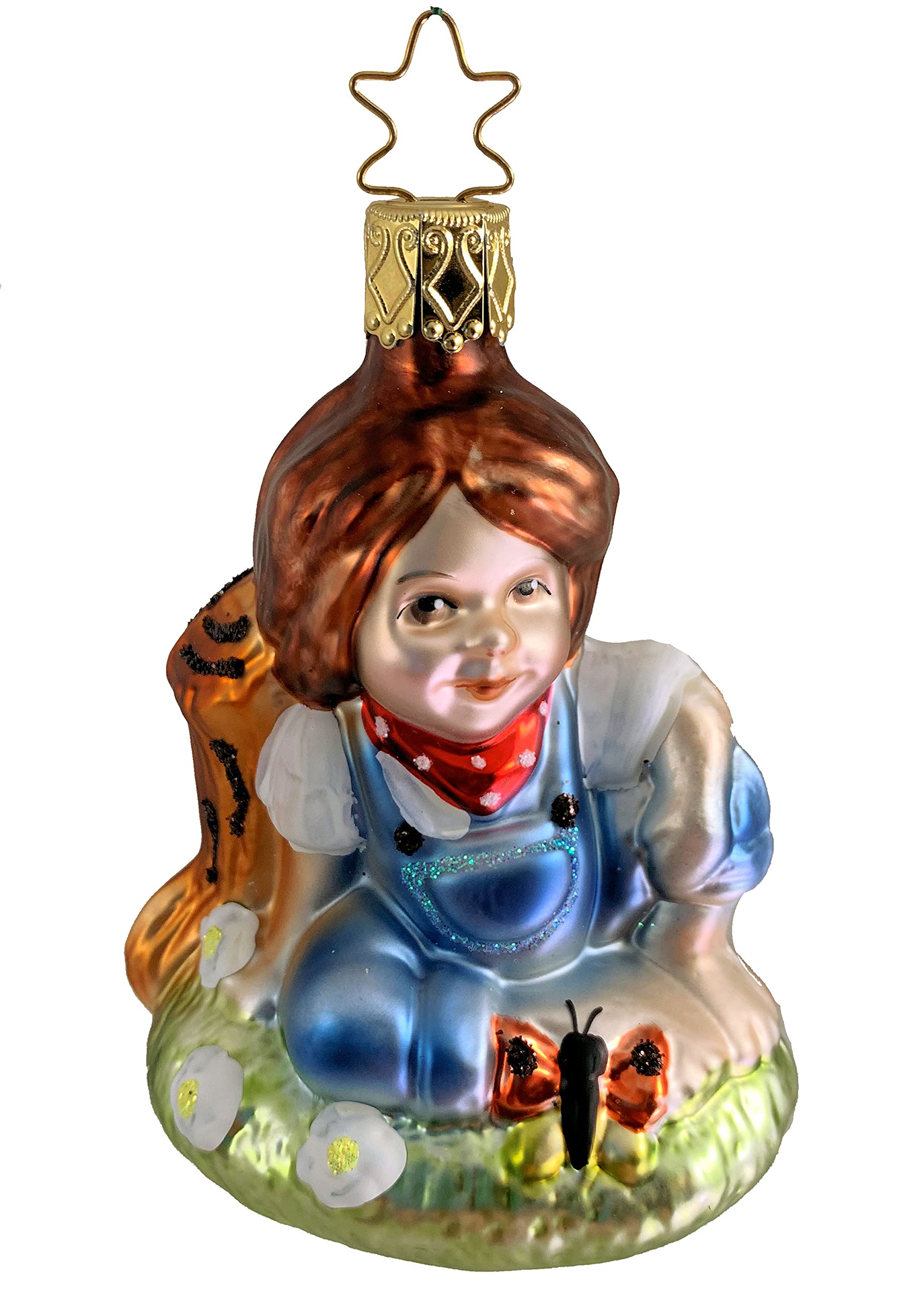 Inge-GlasGarden Boy Spring is Coming! 10002S019 2019 LTD ED Ornament