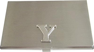 Letter Y Monogram Business Card Holder