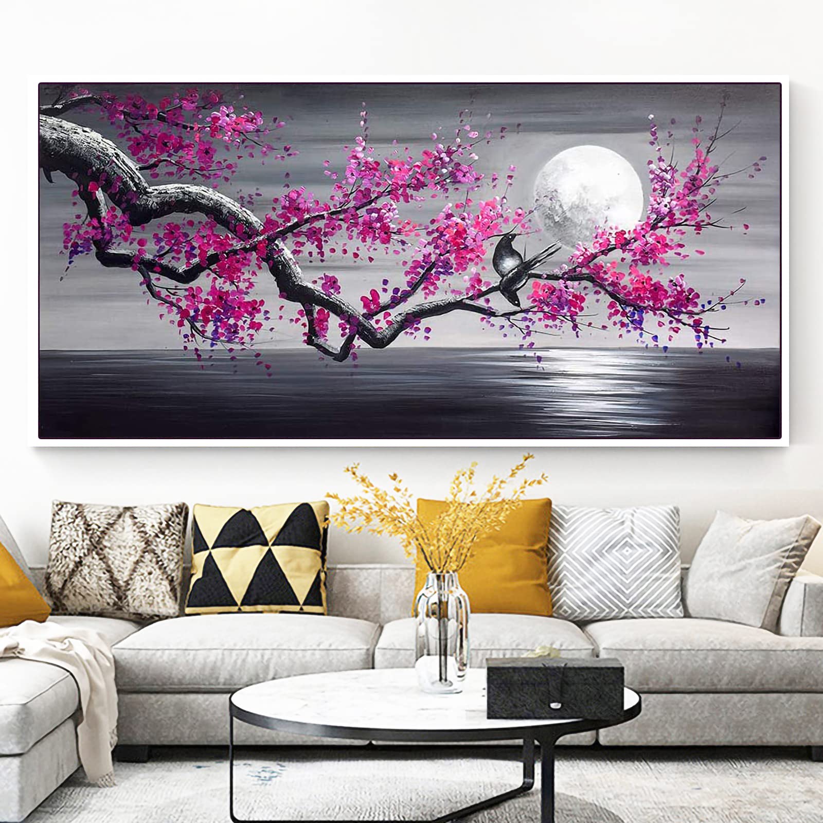 MIRONS 5D Diamond Painting Kit Completo Adulti, Bellissima stanza dei fiori, H, 40 * 50 cm fai da te Pittura Diamante Ricamo tela Pittura per la casa Decorazione casa e Regali