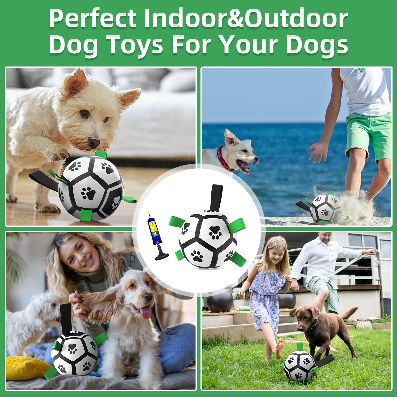 Palla Giocattolo Per Cani - Impermeabile E Galleggiante, In TPU, Per Taglie Piccole E Medie - Foto 11