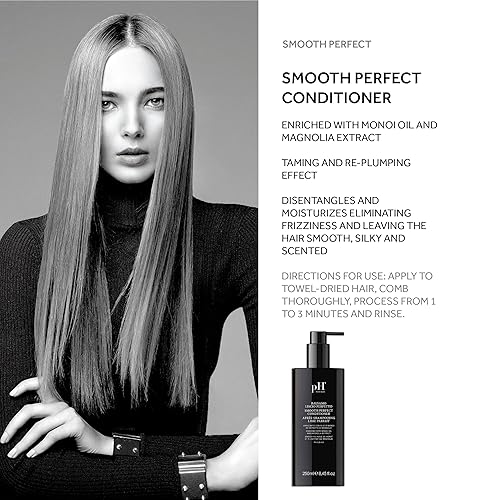 Miniatura 2 de PH Labs - Acondicionador suave perfecto, acondicionador ultra suavizante para cabello encrespado, acondicionador domador para cabello sedoso, 8.45