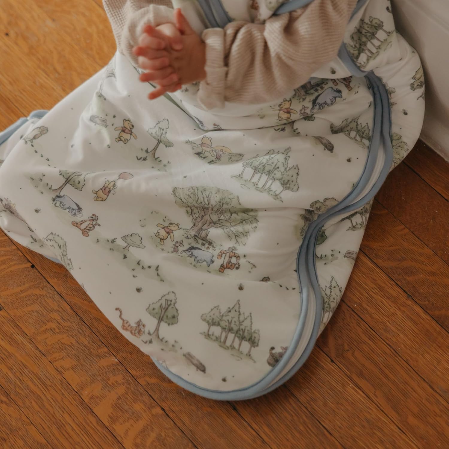 Copper Pearl Premium 3-Layer Knit Sleep Bag 1.0 TOG Hundred Acre Wood