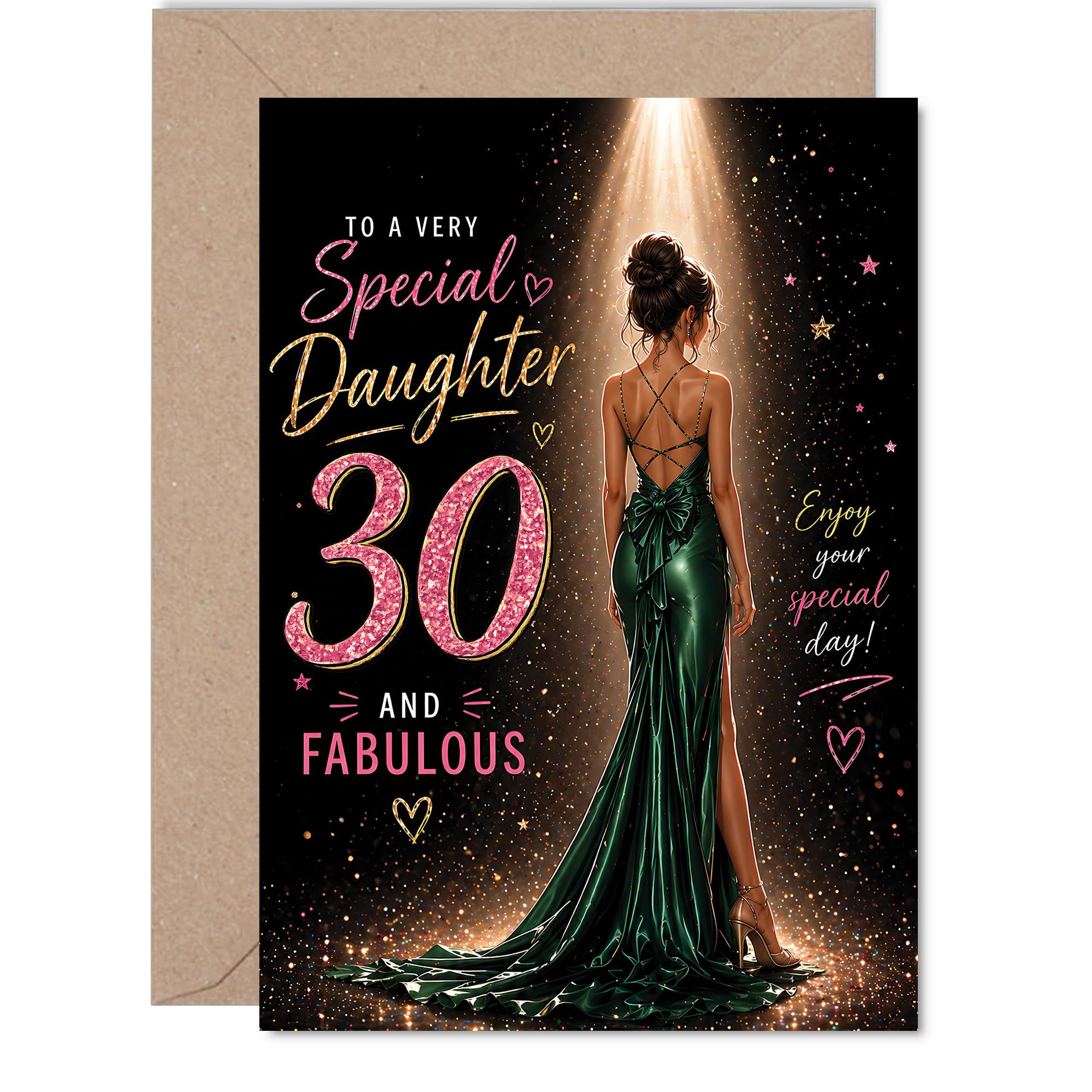 Milestone 30th Birthday Card, Turning 30 in Style