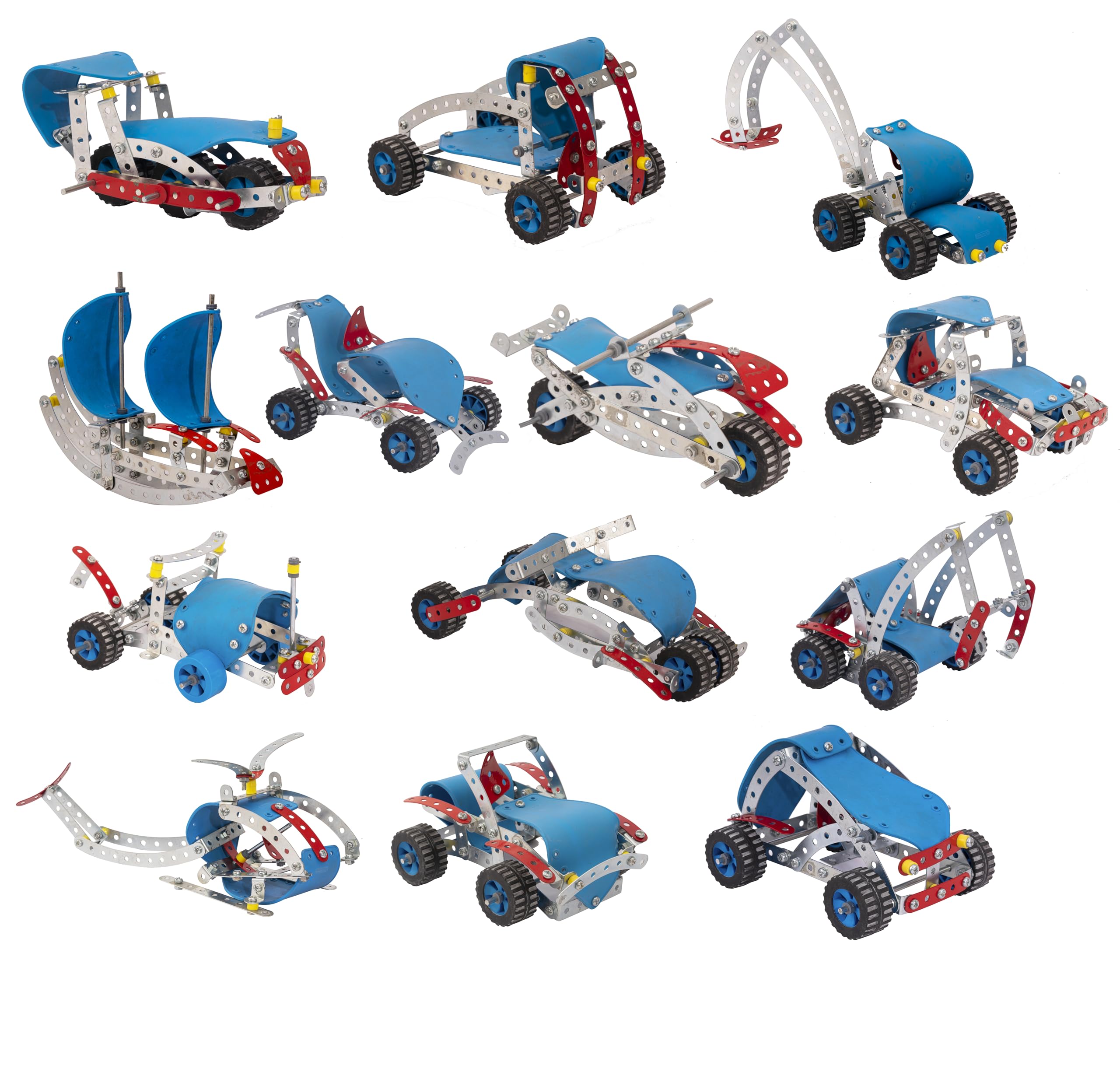 CloudTech® Enginero Mechanical Kit for Kids | Metal Construction Engineer Toys | STEM Toy Set for Boys & Girls, Age 7+ | Level 2 (152 Pcs)