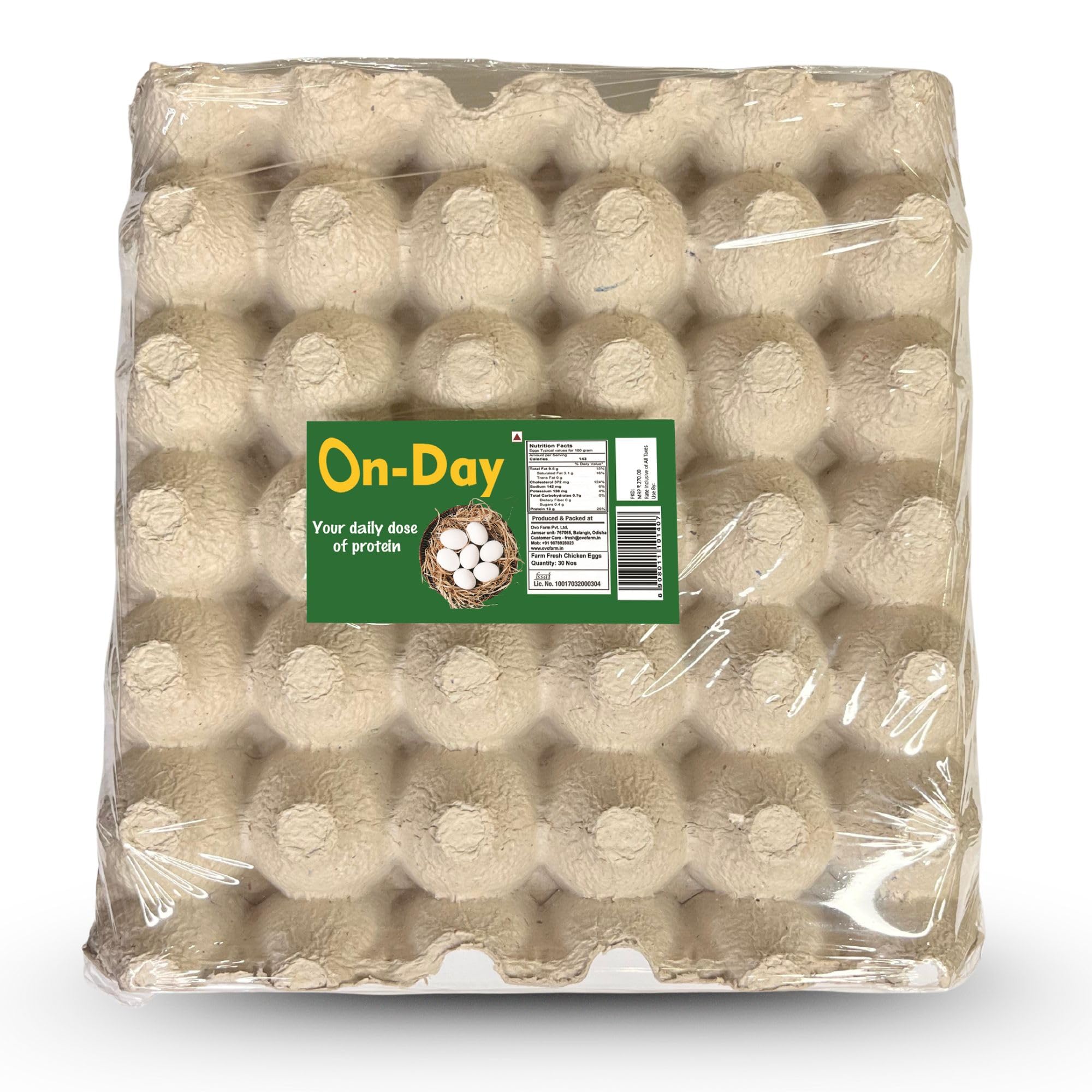Table White Eggs, Pack of 30