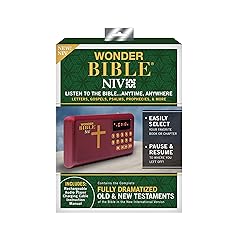 NIV- The Audio Bible Player That You Can Listen to in English, New International Version, New & Old Testament as Seen On TV